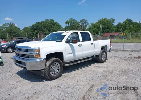 2016 Chevrolet Silverado 2500Hd Wt из США, поврежденный, VIN 1GC1CUEG3GF138356